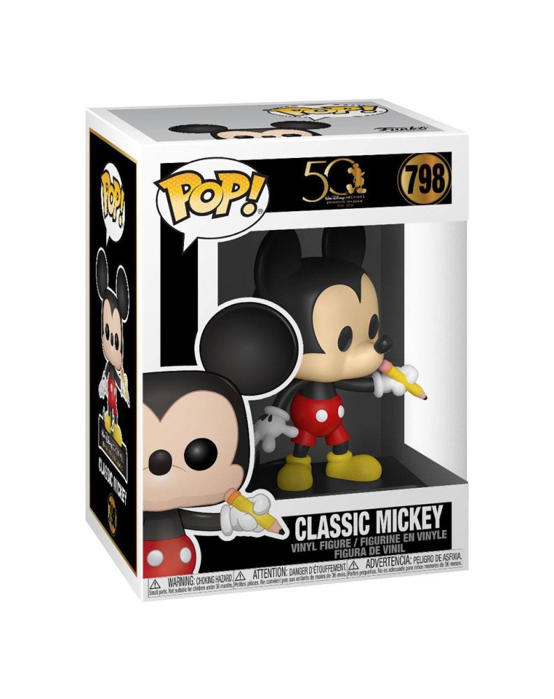 FUNKO POP MICKEY MOUSE FIGURA POP! DISNEY ARCHIVES VINYL CLA