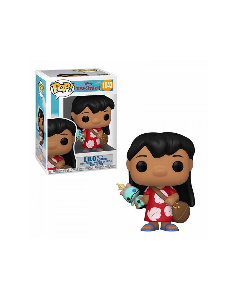 Lilo & Stitch POP! Disney Vinyl Figure Lilo w/Scrump 9 cm