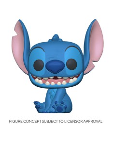 Lilo & Stitch POP! Disney Vinyl Figure Smiling Seated Stitch 9 cm