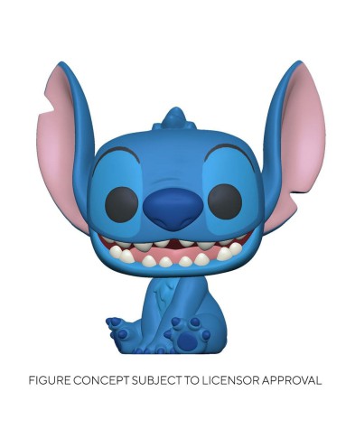 Lilo & Stitch POP! Disney Vinyl Figure Smiling Seated Stitch 9 cm