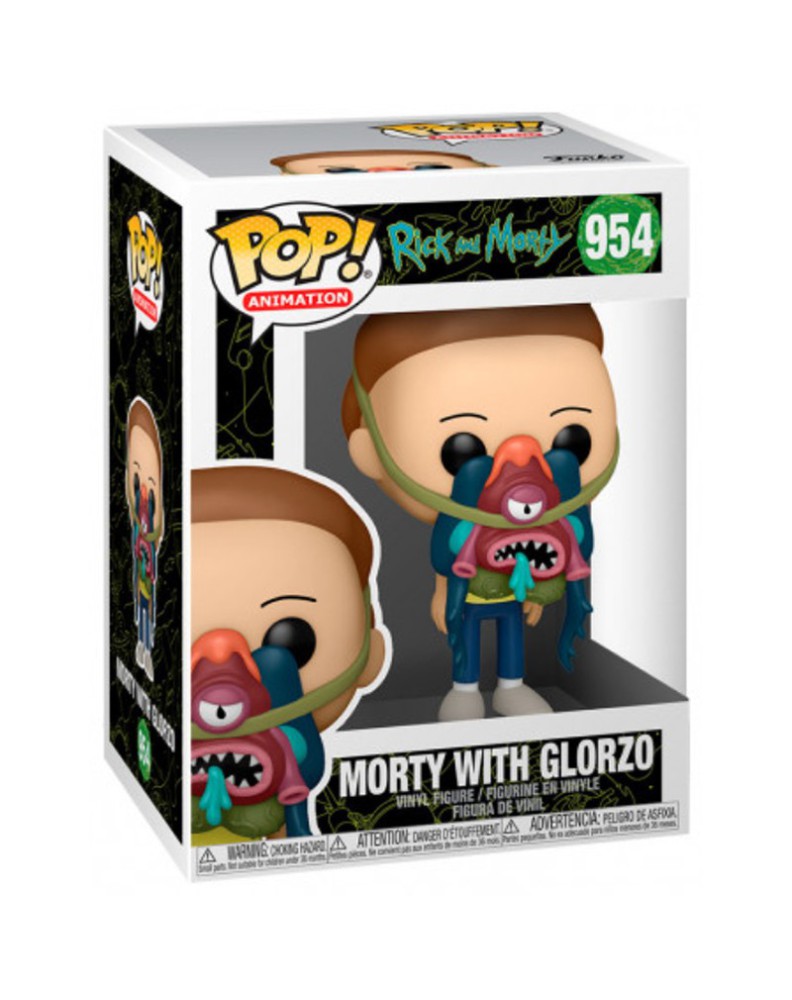 FUNKO POP RICK & MORTY - ANIMATION- MORTY W / GLORZO