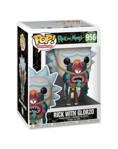 FUNKO POP RICK & MORTY - ANIMATION- RICK W/ GLORZO