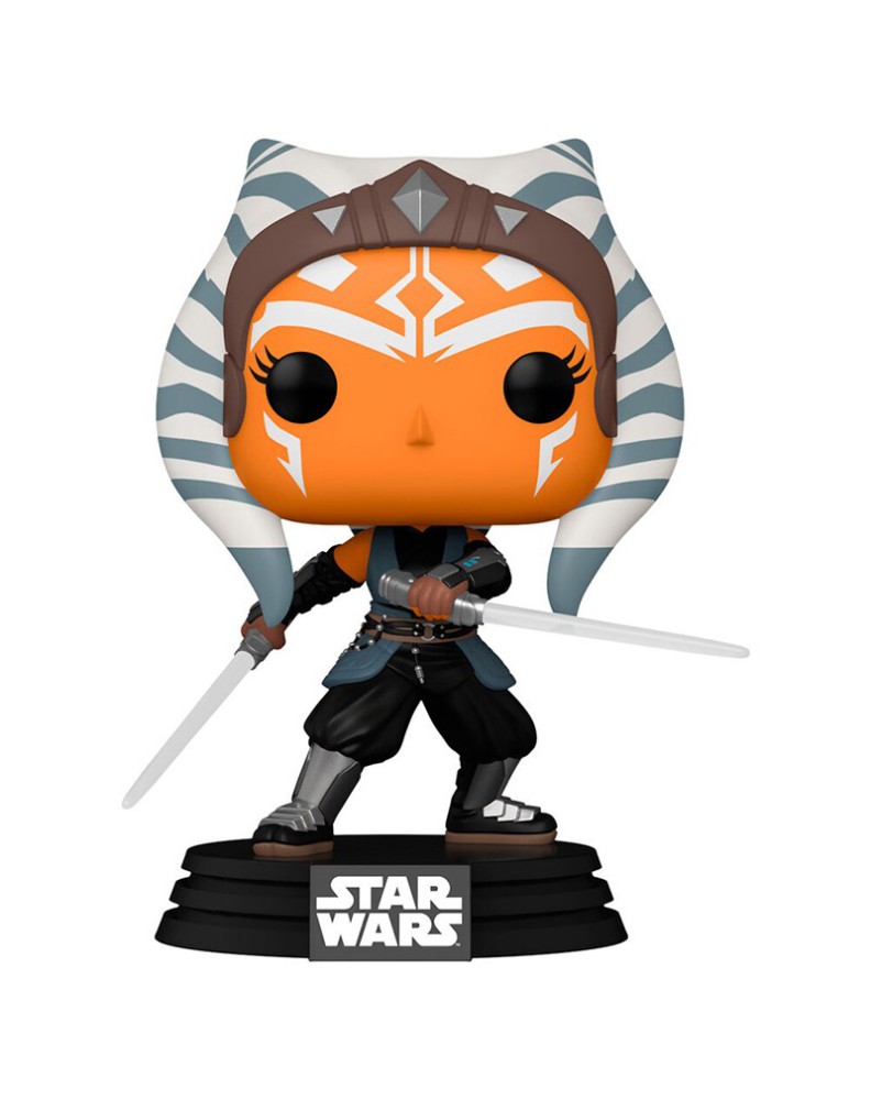 FUNKO POP -THE MANDALORIAN - AHSOKA WITH SABERS