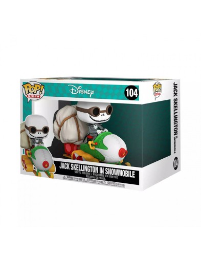 FUNKO POP -NIGHTMARE BEFORE CHRISTMAS- JACK WITH GOGGLES AND SNOWMOBILE