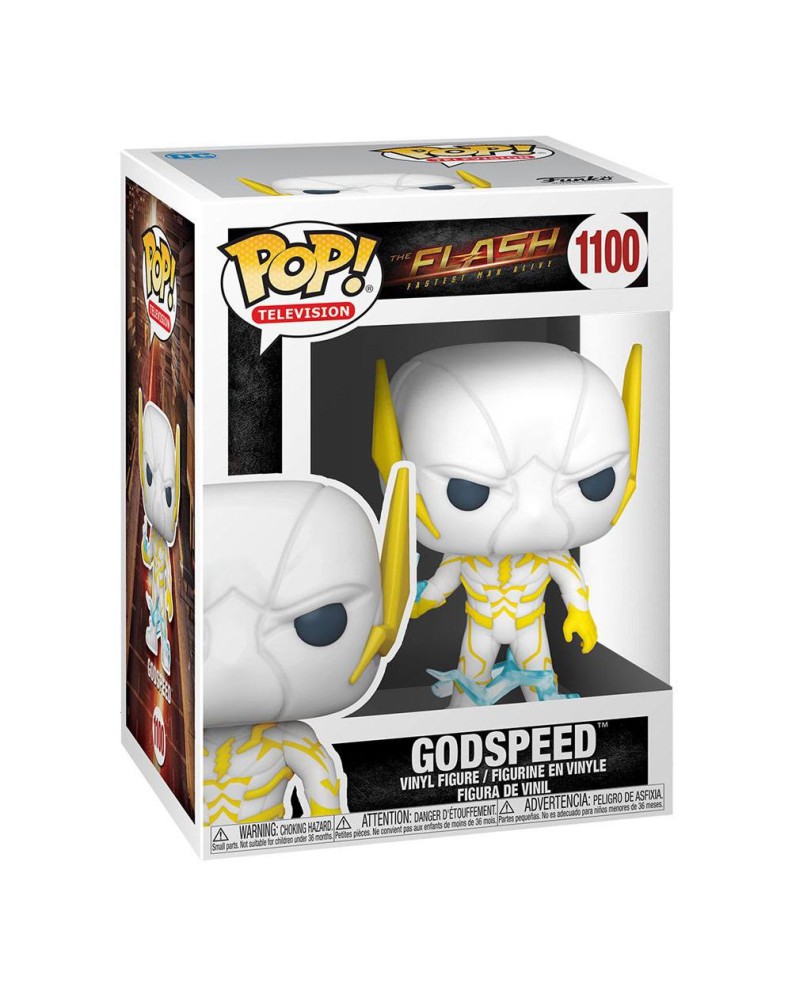 THE FLASH POP! HEROES VINYL FIGURE GODSPEED 9 CM