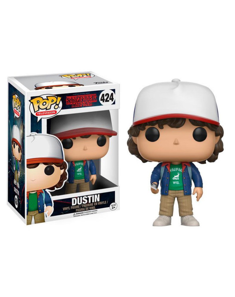 POP STRANGER THINGS DUSTIN WITH COMPASS 424 FIGURE