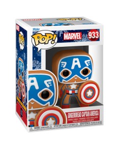 FIGURA FUNKO POP MARVEL: HOLIDAY- CAPTAIN AMERICA