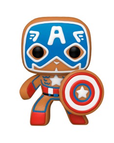 FIGURA FUNKO POP MARVEL: HOLIDAY- CAPTAIN AMERICA