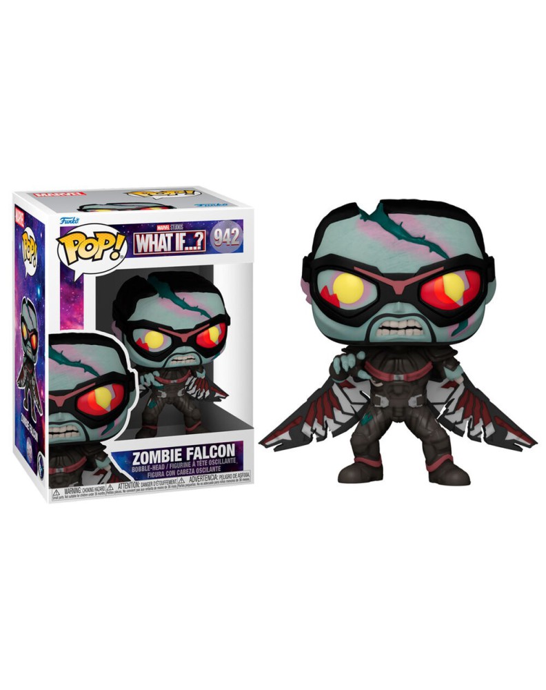 FIGURA POP MARVEL WHAT IF ZOMBIE FALCON