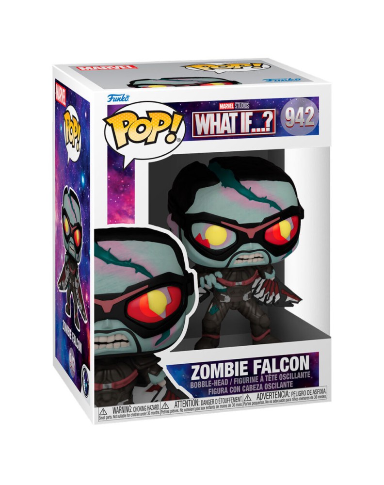 FIGURA POP MARVEL WHAT IF ZOMBIE FALCON
