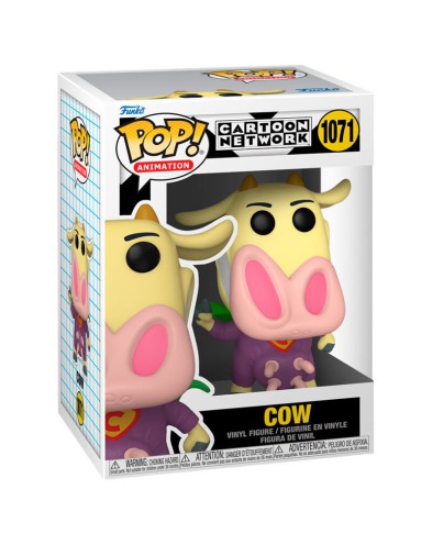 FIGURE POP CARTOON NETWORK COW AND CHICKEN - SUPERHERO COW