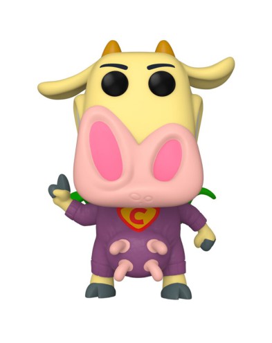 FIGURE POP CARTOON NETWORK COW AND CHICKEN - SUPERHERO COW