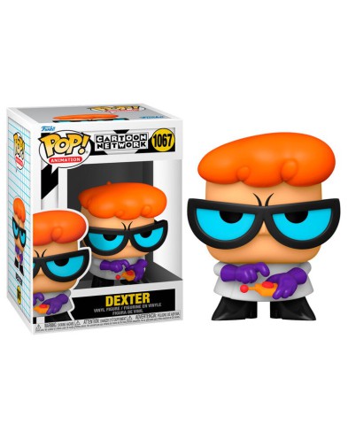 FIGURA POP CARTOON NETWORK DEXTERS LAB DEXTER WITH REMOTE