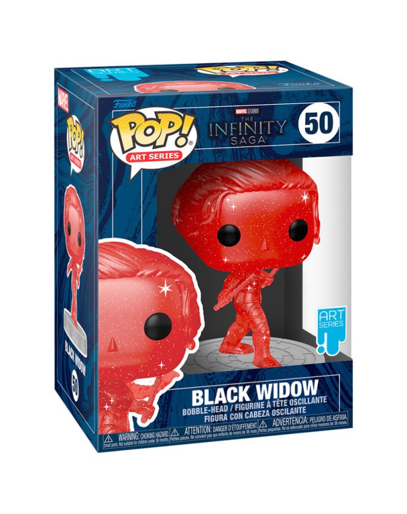 FIGURA POP MARVEL INFINITY SAGA BLACK WIDOW RED