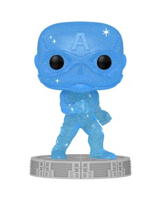 FIGURA POP AVENGERS CAPITAN AMERICA ART SERIES EXCLUSIVO 46