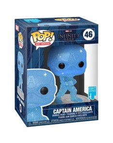FIGURA POP AVENGERS CAPITAN AMERICA ART SERIES EXCLUSIVO 46