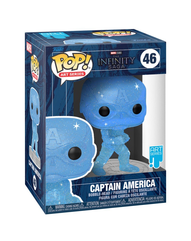 FIGURE POP AVENGERS CAPITAN AMERICA ART SERIES EXCLUSIVE 46