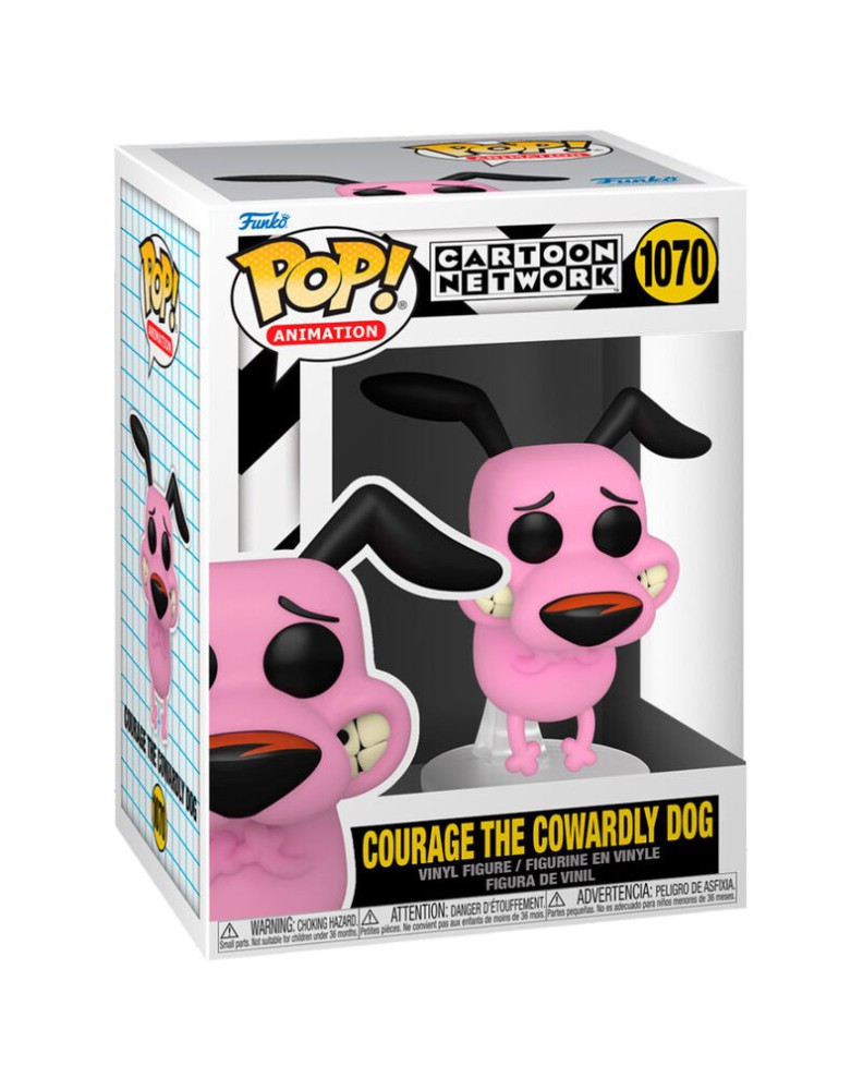 FIGURA POP AGALLAS, EL PERRO COBARDE