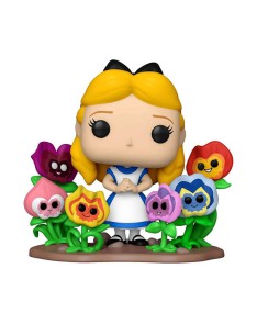 FIGURA POP DISNEY ALICIA EN EL PAIS DE LAS MARAVILLAS 70TH ALICE WITH FLOWERS