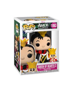 FIGURA POP DISNEY ALICIA EN EL PAIS DE LAS MARAVILLAS QUEEN WITH KING