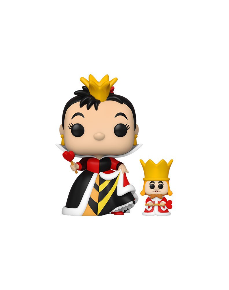 FIGURA POP DISNEY ALICIA EN EL PAIS DE LAS MARAVILLAS QUEEN WITH KING