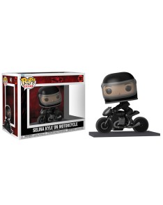 POP RIDE DLX: THE BATMAN- SELINA ON MOTORCYCLE