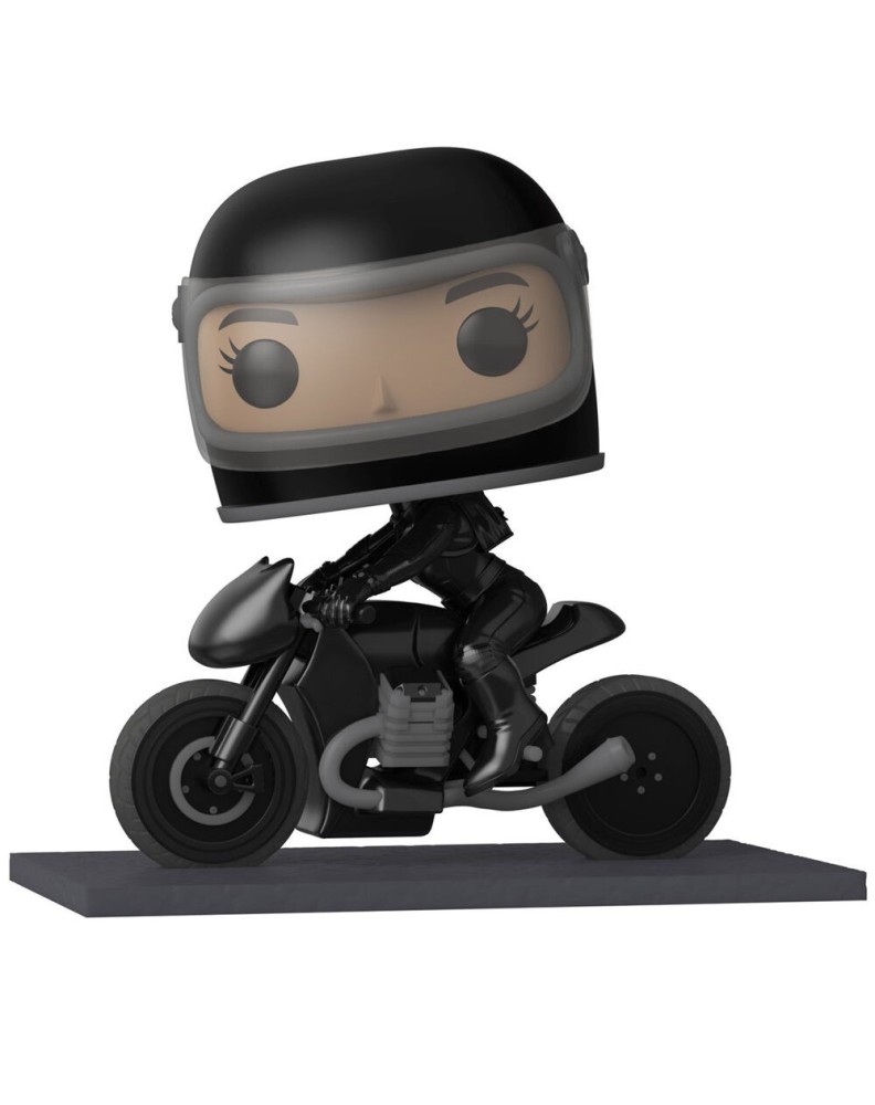 POP RIDE DLX: THE BATMAN- SELINA ON MOTORCYCLE