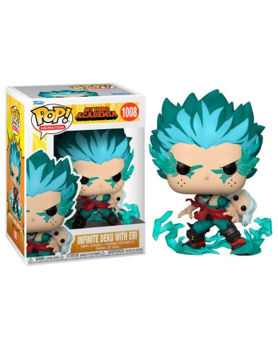 FUNKO POP INFINITE DEKU W/ERI - MY HERO ACADEMIA