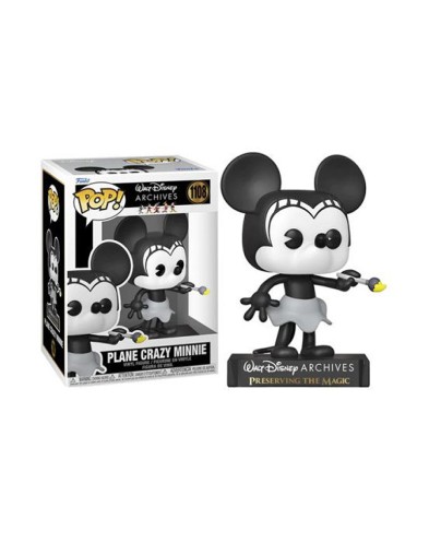 FUNKO POP DISNEY -MINNIE MOUSE- PLANE CRAZY MINNIE