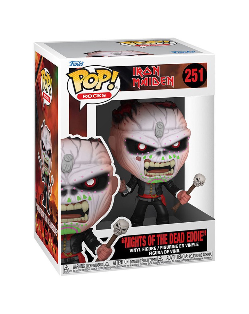 FUNKO POP ROCKS -IRON MAIDEN- EDDIE-NIGHTS OF THE DEAD