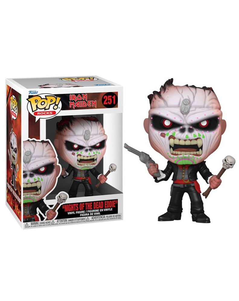 FUNKO POP ROCKS -IRON MAIDEN- EDDIE-NIGHTS OF THE DEAD