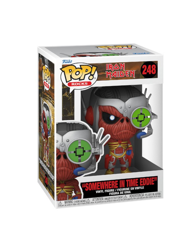 FUNKO POP ROCKS -IRON MAIDEN- EDDIE-SOMEWHERE IN TIME