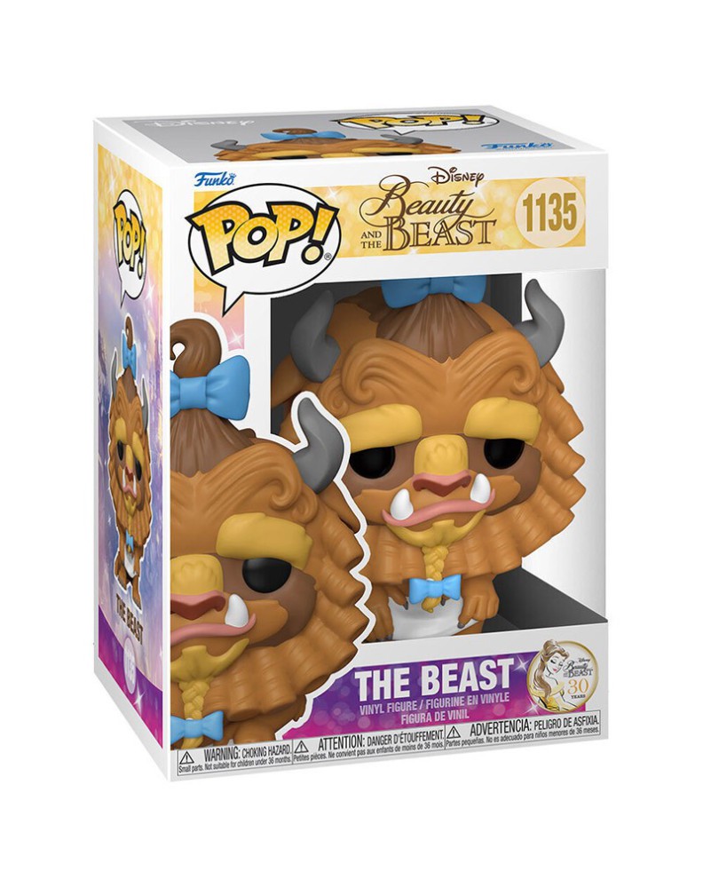 FUNKO POP DISNEY -BEAUTY & BEAST- BEAST W/ CURLS