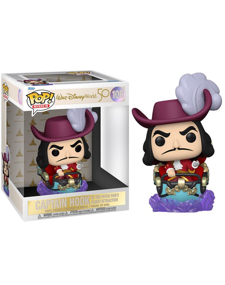 FUNKO POP DISNEY -PETER PAN- CAPTAIN HOOK ON PETER PAN FLIGHT