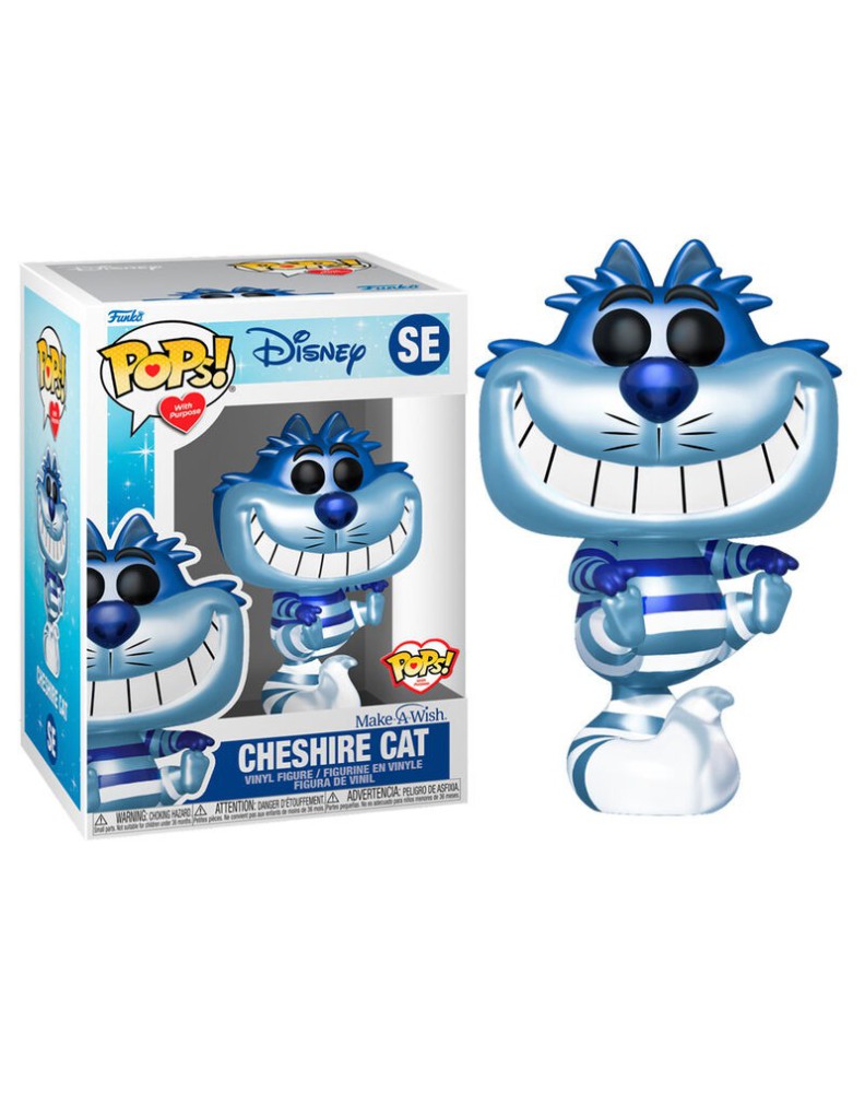 FUNKO POP DISNEY -MAKE A WISH- CHESHIRE CAT METALLIC