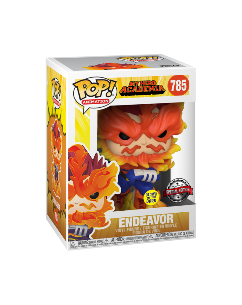 FUNKO POP MY HERO ACADEMY ENDEAVOR BRILLO IN THE EXCLUSIVE DARKNESS 49672