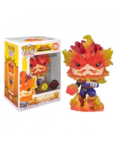 FUNKO POP MY HERO ACADEMY ENDEAVOR BRILLO IN THE EXCLUSIVE DARKNESS 49672