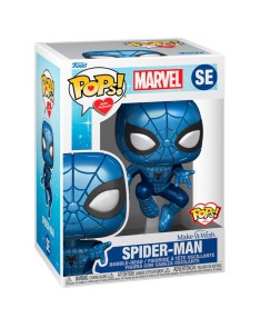 FUNKO POP MARVEL -MAKE A WISH- SPIDER-MAN METALLIC