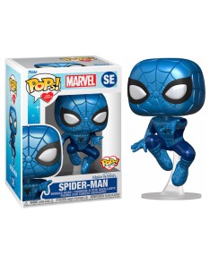 FUNKO POP MARVEL -MAKE A WISH- SPIDER-MAN METALLIC