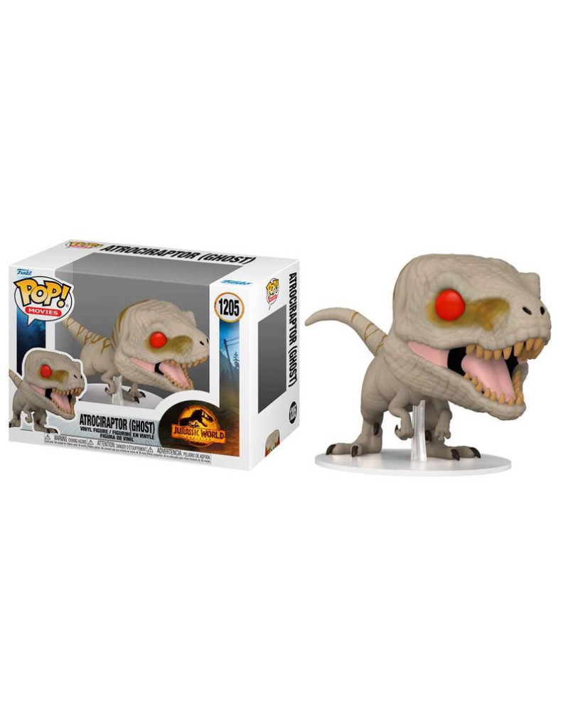 FUNKO POP-ARCADIA-JURASSIC WORLD 3 ATROCIRAPTOR (GHOST)