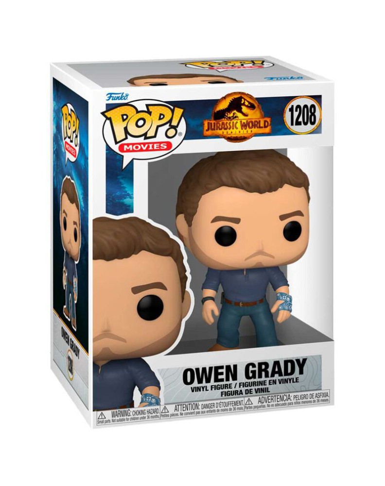 FUNKO POP-ARCADIA-JURASSIC WORLD 3 OWEN GRADY