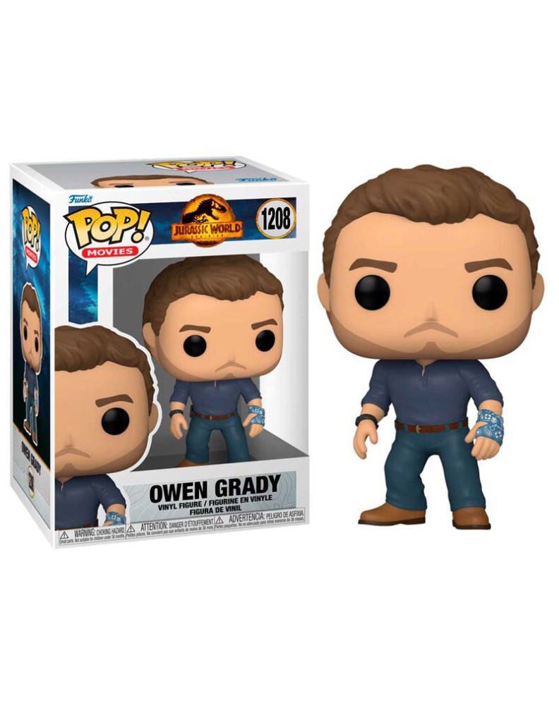 FUNKO POP-ARCADIA-JURASSIC WORLD 3 OWEN GRADY