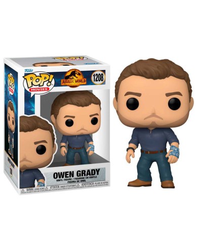 FUNKO POP-ARCADIA-JURASSIC WORLD 3 OWEN GRADY