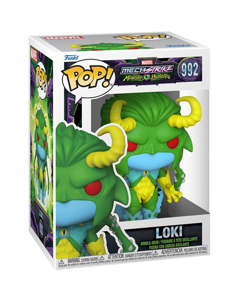 FUNKO POP-MARVEL- MONSTER HUNTERS - LOKI