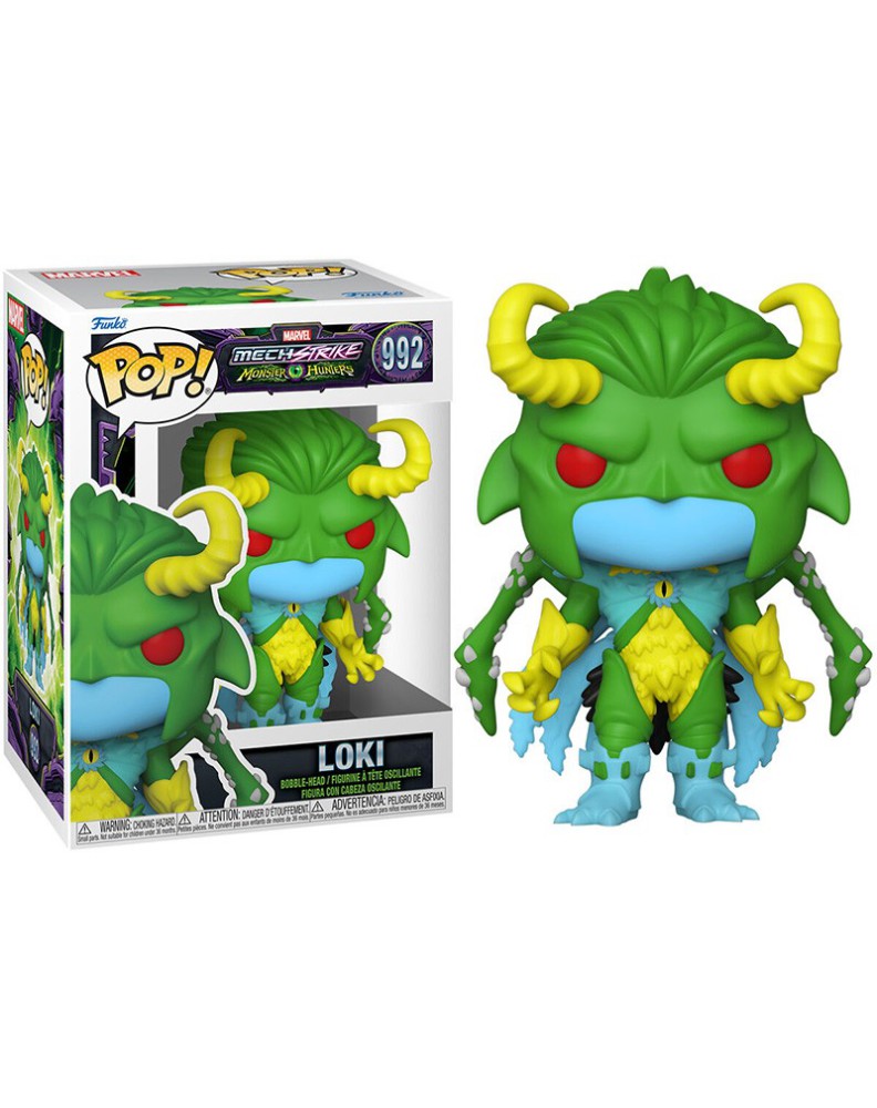 FUNKO POP-MARVEL- MONSTER HUNTERS - LOKI