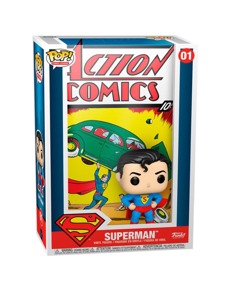 FUNKO POP -COMIC COVER DC- SUPERMAN ACTION COMIC