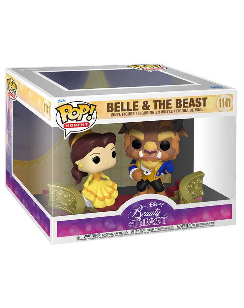 FUNKO POP MOMENT -BELLA Y BESTIA- DISNEY- FORMAL BELLE & BEAST