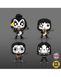 FUNKO POP -ALBUMS DELUXE- KISS DESTROYER EXCLUSIVE GLOW IN THE DARK