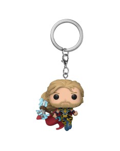 FUNKO POP KEYCHAIN-MARVEL-THOR LOVE AND THUNDER