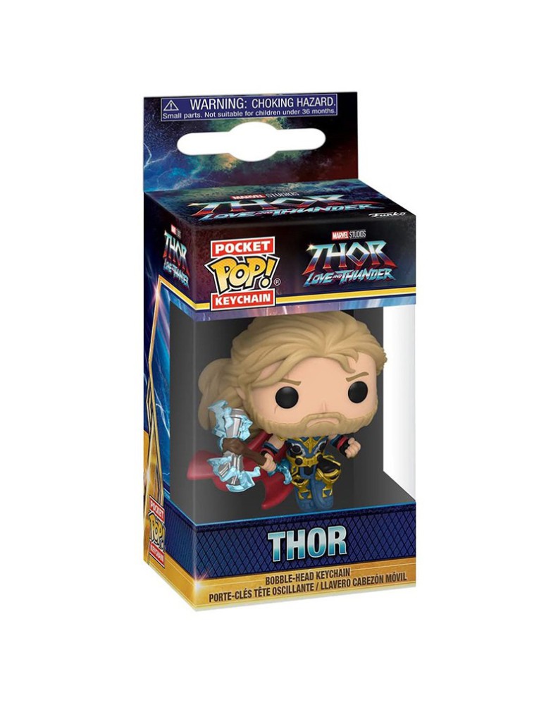 LLAVERO FUNKO POP KEYCHAIN-MARVEL-THOR LOVE AND THUNDER